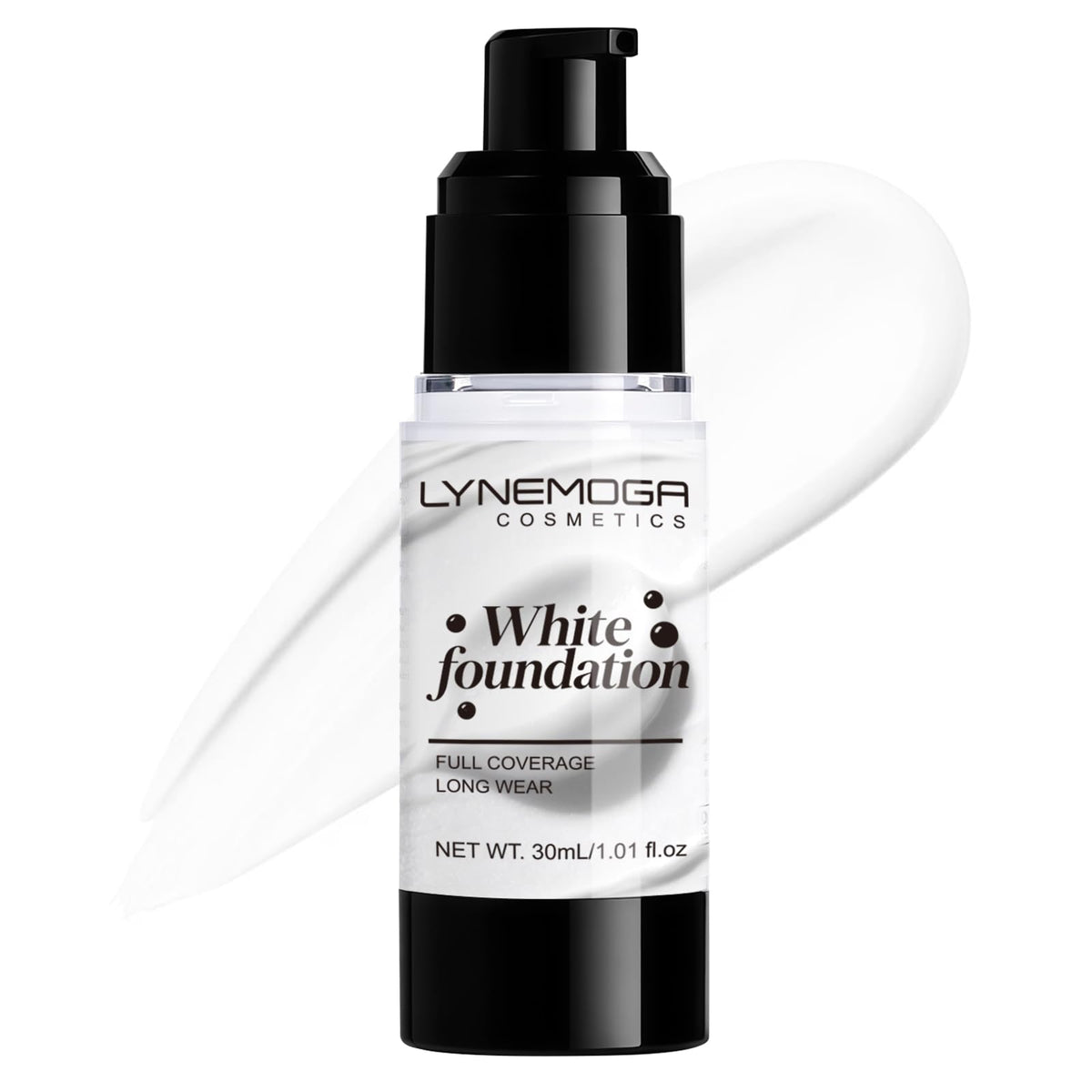 LYNEMOGA White Foundation, Liquid Foundation for Halloween Cosplay Makeup