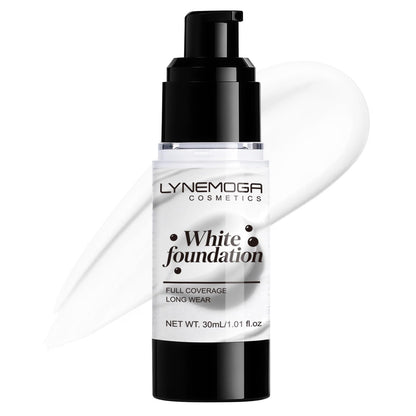 LYNEMOGA White Foundation, Liquid Foundation for Halloween Cosplay Makeup