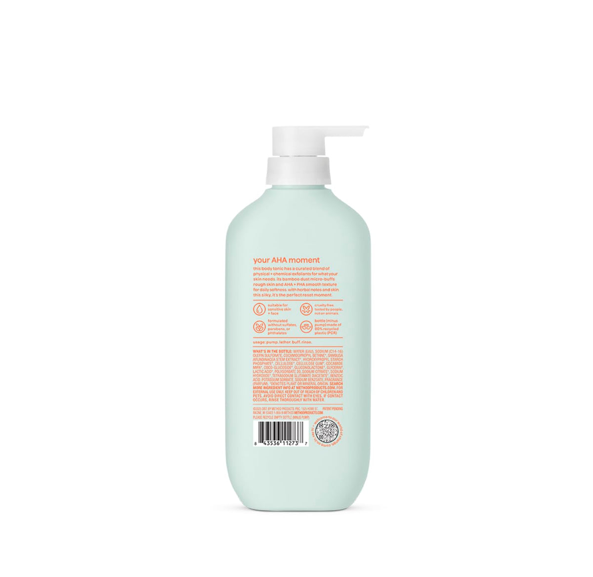 method Exfoliating Body Wash, Micro Buffing, 17 fl oz