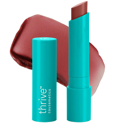 Thrive Causemetics Sheer Strength Shine Lip Tint, Warm Plum Shade