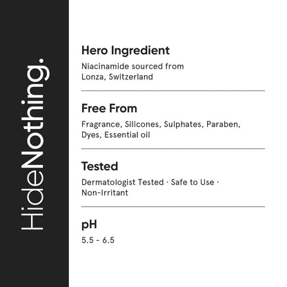 Minimalist Niacinamide 10% + Zinc Face Serum for Enlarged Pores & Excess Oil | Reduces Blemishes for Even Skin Tone | For Women & Men | 1 Fl Oz / 30 ml