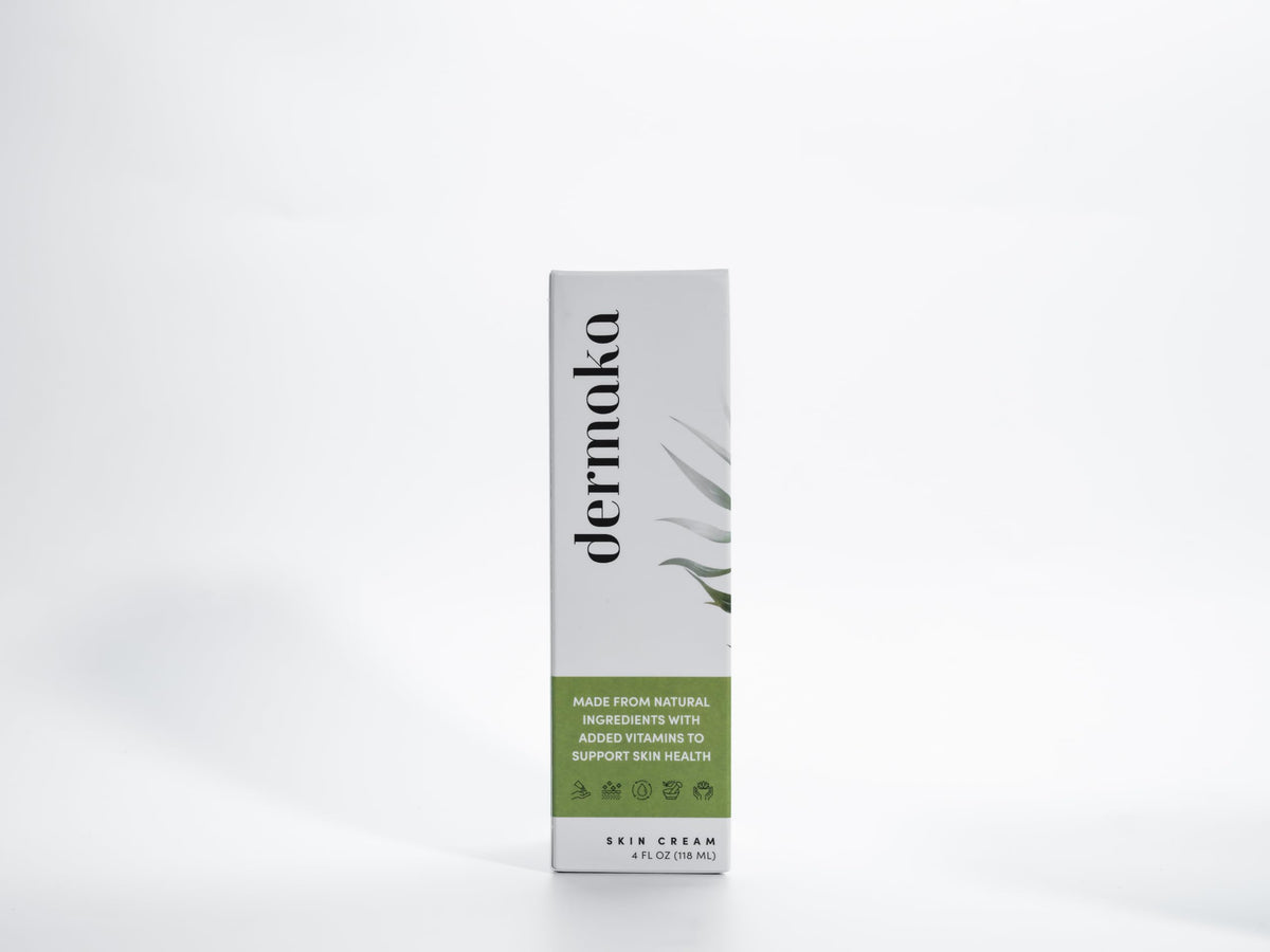 Dermaka Skin Cream 4oz Tube, Arnica Cream for Bruise-Prone & Mature Skin