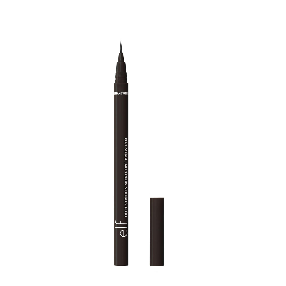 e.l.f. Holy Strokes Micro-Fine Brow Pen, Liquid Waterproof Eyebrow Makeup For Detailing & Adding Dimension, Vegan & Cruelty-Free, Espresso