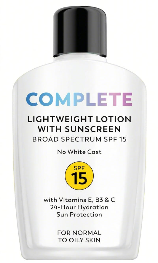 Olay Complete All Day Moisturizer with Broad Spectrum SPF 15 Normal, Sunscreen for Face, 4 Fl Oz (Pack of 1)