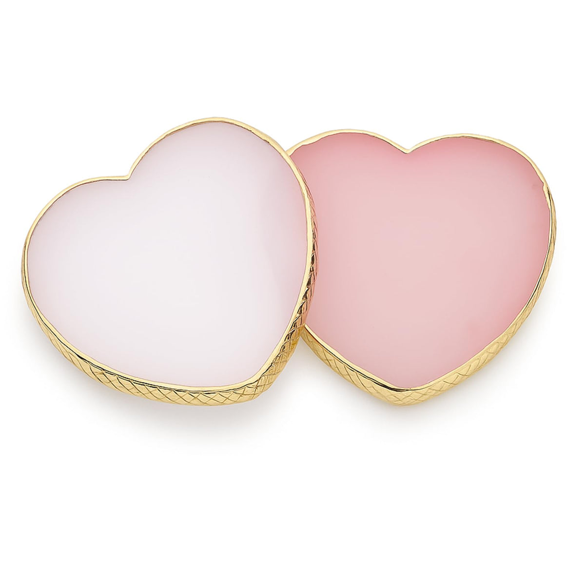 SUMAJU 2 Pack Heart Resin Nail Art Palette, Nail Art Painting