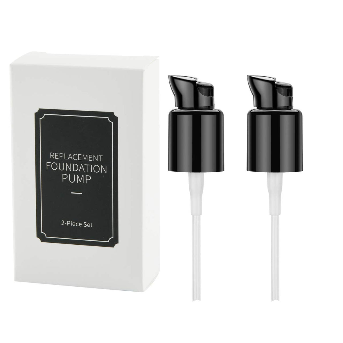 Bluecell 2pcs Replacement Foundation Pump Compatible With MAC and Estee Lauder Double Wear Foundation