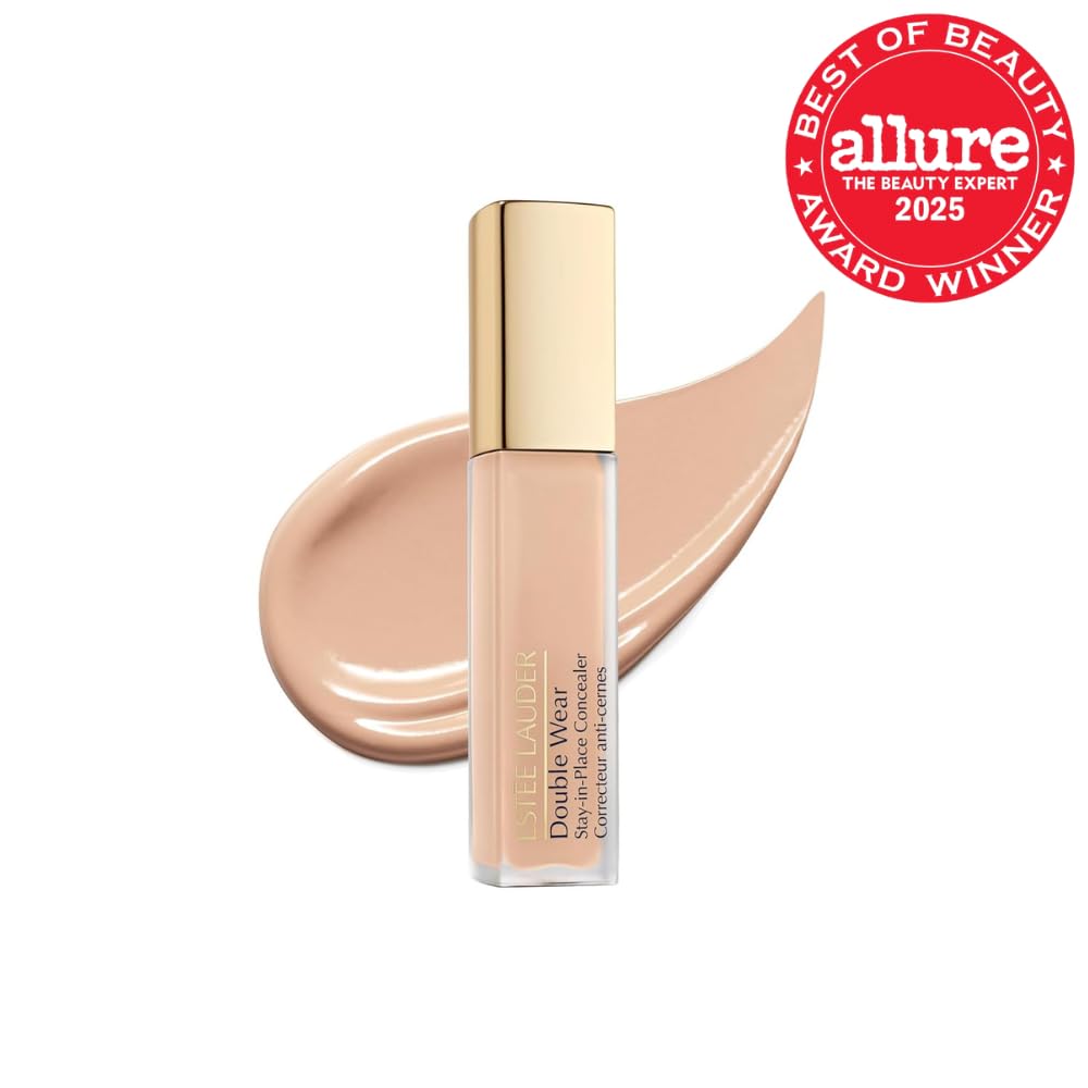 Estée Lauder Double Wear Stay-in-Place Flawless 24-Hour Concealer Makeup | Longwear | Soft Matte Finish, Medium-to-Full Coverage | Hydrating Concealer, 0.4 Fl Oz, 3C