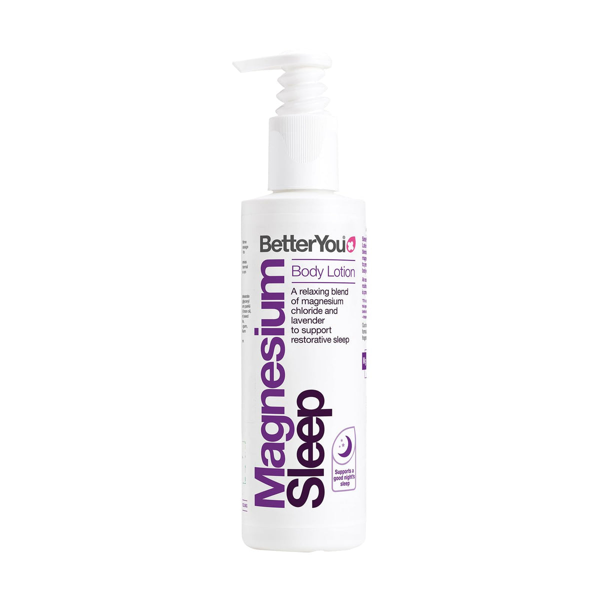 BetterYou Magnesium Sleep Body Lotion - Relaxing Body Lotion - Magnesium Body Cream with Lavender and Chamomile Blend - Sore Muscle Relief - 6.08 oz