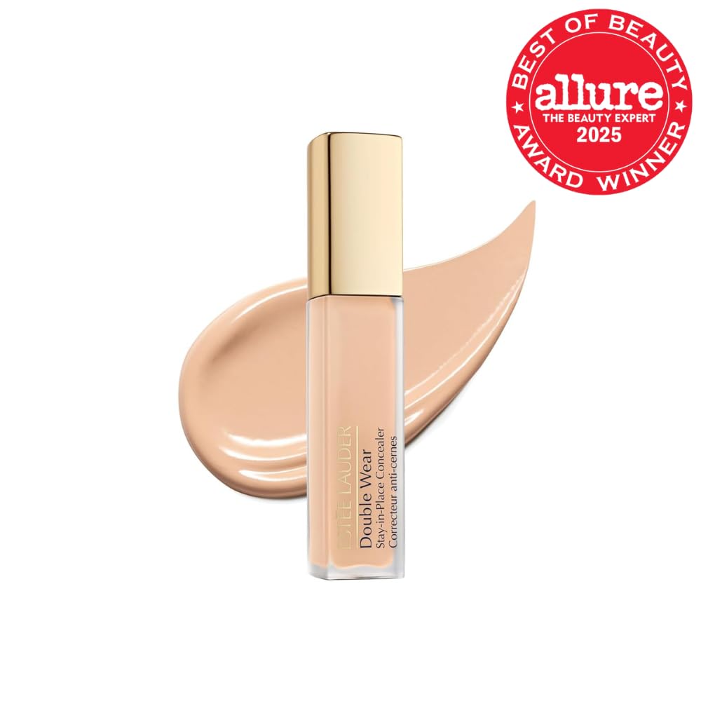 Estée Lauder Double Wear Stay-in-Place Flawless 24-Hour Concealer Makeup | Longwear | Soft Matte Finish, Medium-to-Full Coverage | Hydrating Concealer, 0.4 Fl Oz, 2W