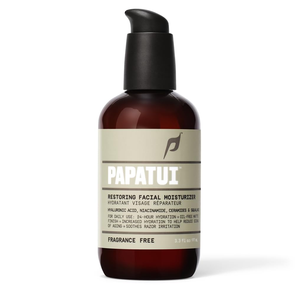 PAPATUI by Dwayne Johnson Restoring Face Moisturizer for Men 3.3 fl oz