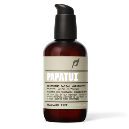 PAPATUI by Dwayne Johnson Restoring Face Moisturizer for Men 3.3 fl oz