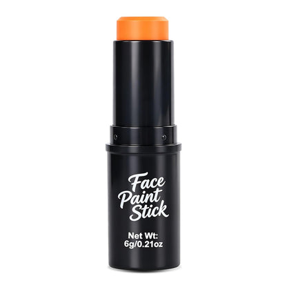 Orange Face Body Paint Stick, Face Paint for Halloween Pumpkin Tiger Special Effects SFX Makeup,Orange Eye Black Baseball/Softball,Sweatproof & Waterproof