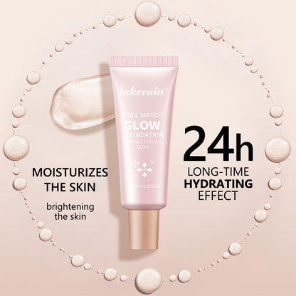 Natural Glow Illuminator Glotion - Glowing, Moisturizing, Lightweight Base, Multi-Purpose - Hydrating & Illuminating Makeup Highlighter for Radiant, Sun-Kissed Look (#2 Light, 1.35 Fl Oz (Pack of 1))