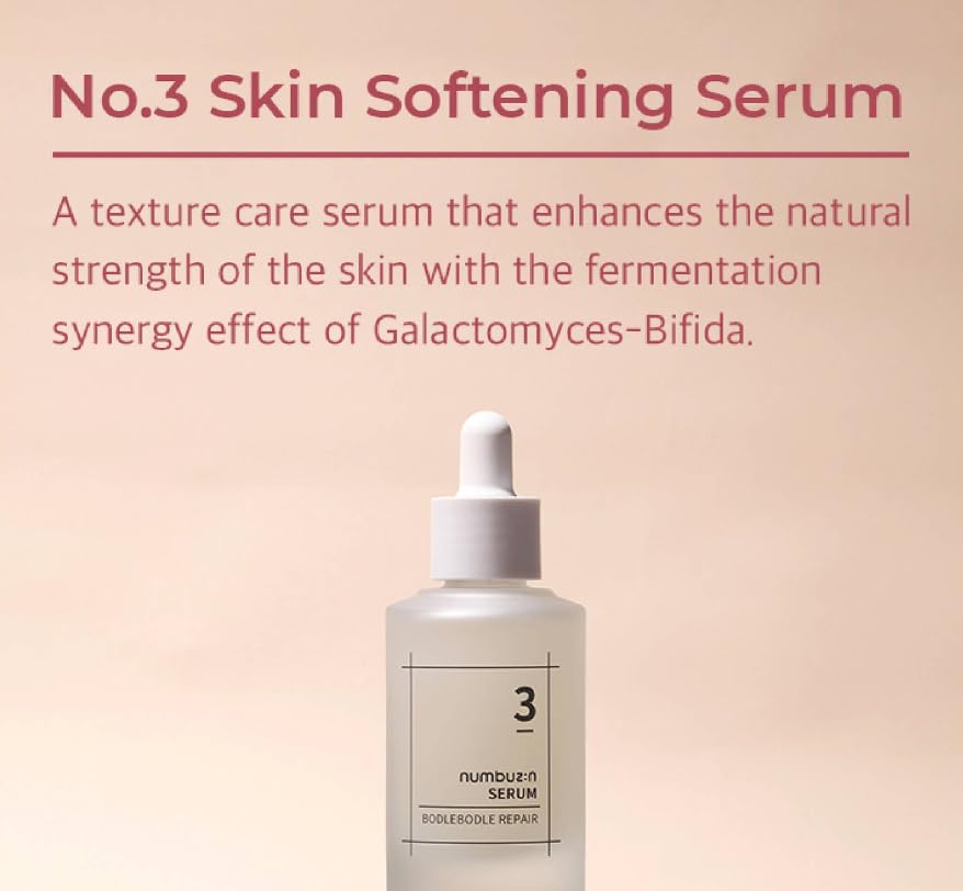 numbuzin No.3 Skin Softening Serum for Skin Texture & Pores 1.69 fl oz