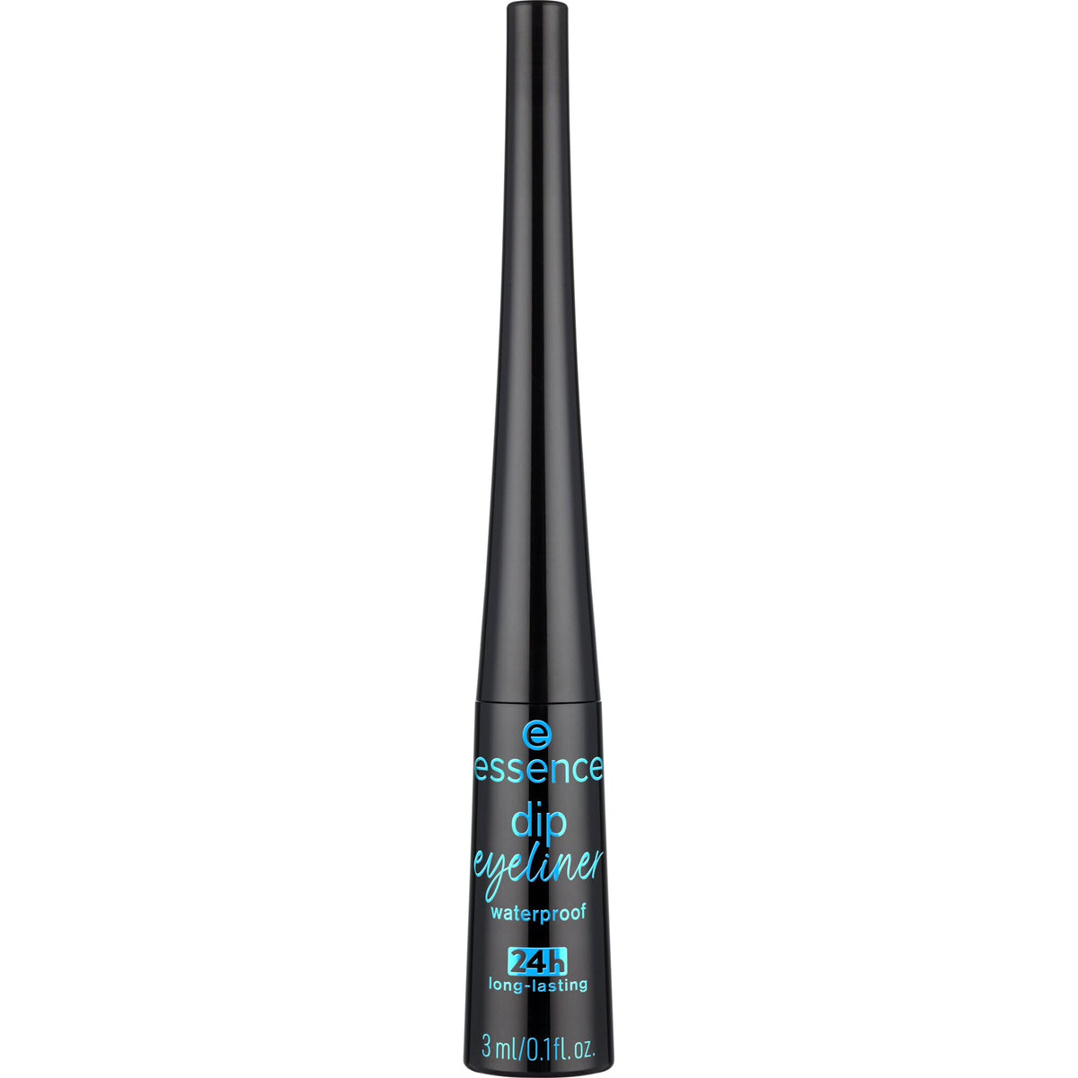 essence Dip Eyeliner Waterproof, 24H Liquid Liner (01 | Deep Black)