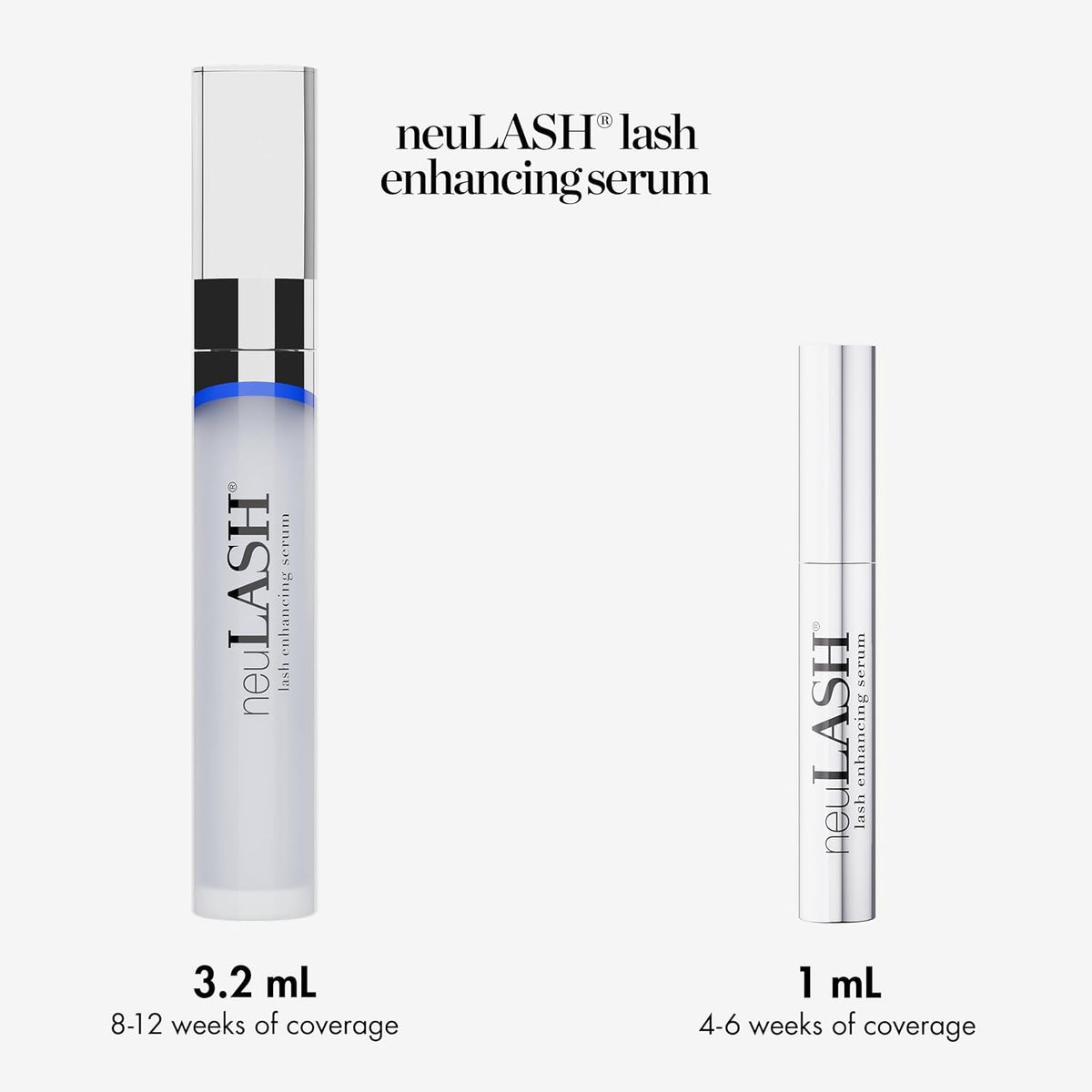 neuLASH 3.2mL Eyelash Enhancing Serum, 8-12 Weeks of Coverage