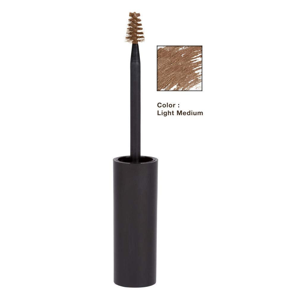 Elizabeth Mott Queen of the Fill Tinted Eyebrow Gel – Light Medium Brown 4g