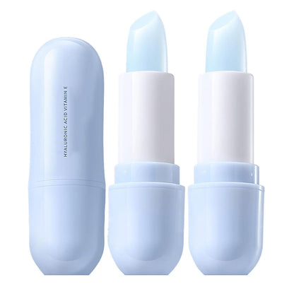 2 Pack Hyaluronic Acid Lip Balm - Refreshing Soothing Eliminate Lip Lines Lip Balm, Hydrates, Softens and Reduces Lip Lines Relieve Dryness Alcohol-Free Nourishes All Lip Skin Types