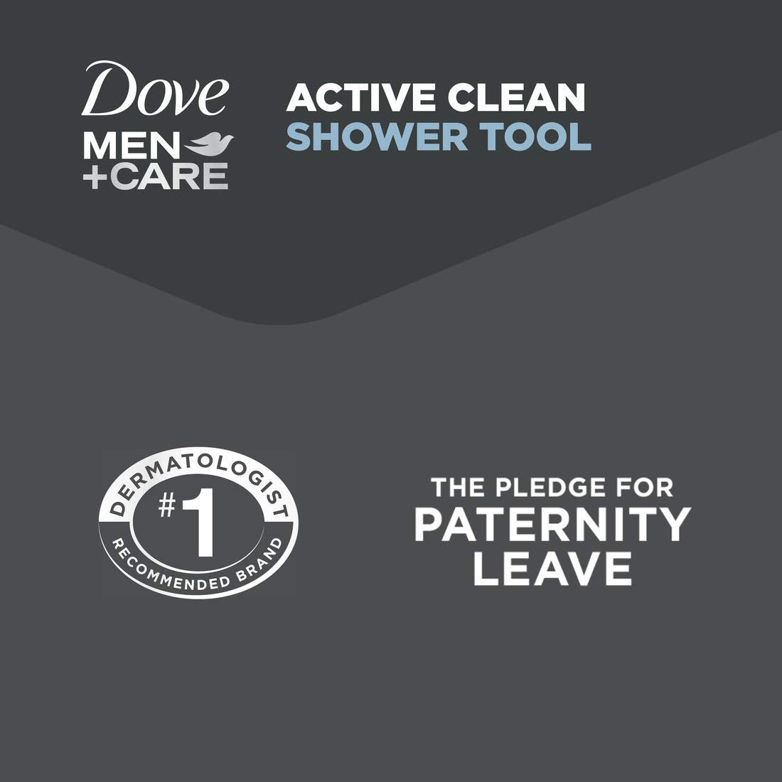 DOVE MEN + CARE Shower Tool Active Clean 4 ct