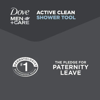 DOVE MEN + CARE Shower Tool Active Clean 4 ct