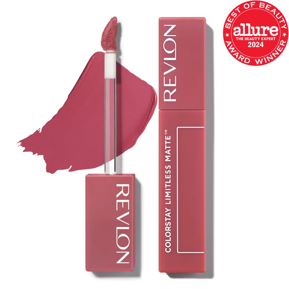 Revlon ColorStay Limitless Matte Lipstick, 006 Manifest, 0.17 fl oz