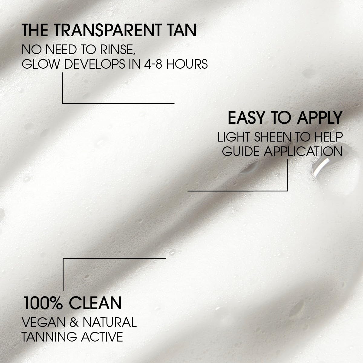 St.Tropez Self Tan Purity Bronzing Water Tanning Mousse for Clear Tan with Streak-Free Finish, Vegan, Natural & Cruelty-Free