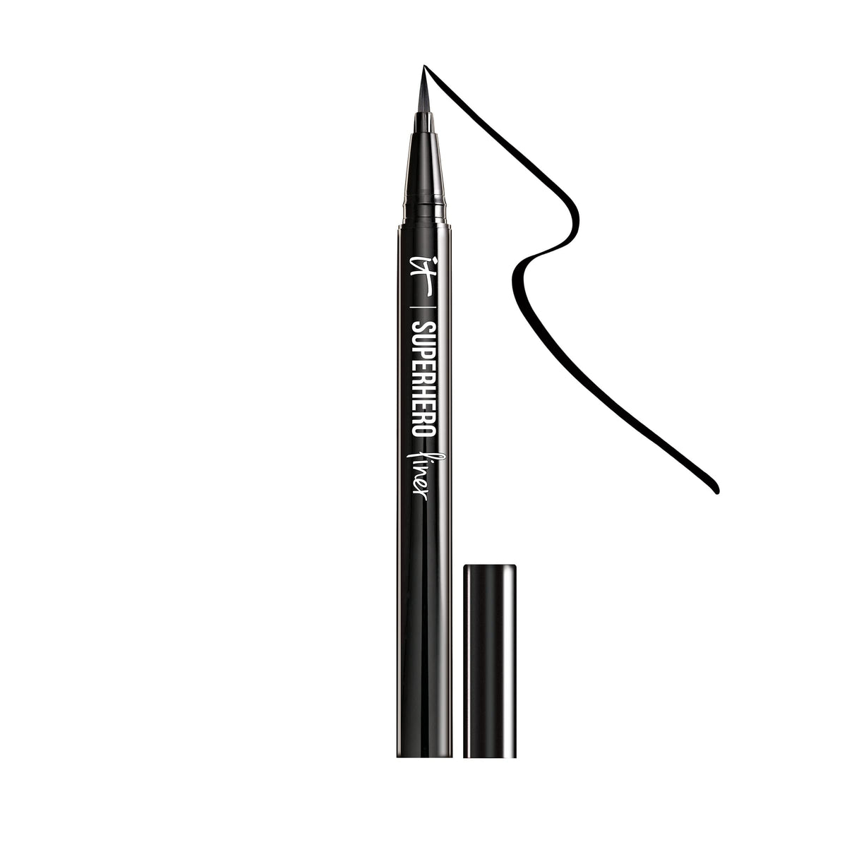 IT Cosmetics Superhero Waterproof Black Liquid Eyeliner Pen