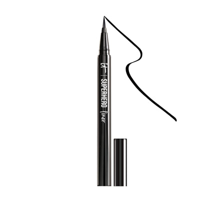 IT Cosmetics Superhero Waterproof Black Liquid Eyeliner Pen