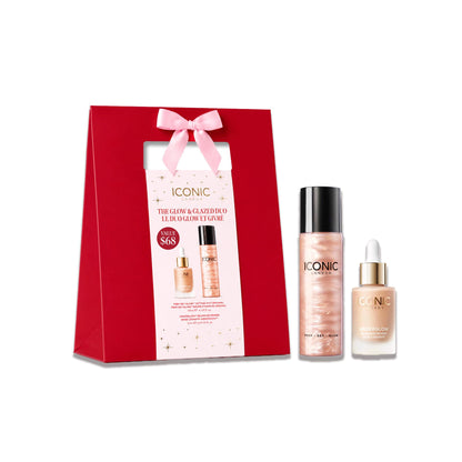 ICONIC LONDON The Glow & Glazed Duo | 2-Piece Gift Set