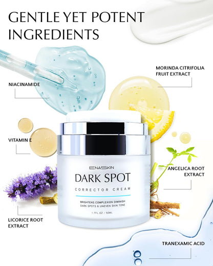 EnaSkin Dark Spot Remover for Face & Body with Niacinamide, Corrector Cream