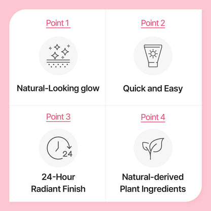 COSNORI W. Dress Tone-Up Cream - Quick Skin Tone Balancer, Evens Out Complexion, Natural No-Makeup Look, Sebum Control for Face & Body, Vegan, Not Tested on Animals, K-Beauty, 1.7 Fl Oz
