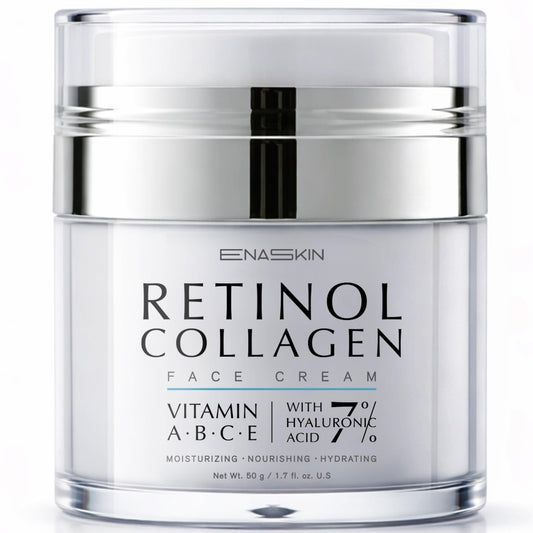 EnaSkin Retinol Collagen Face Cream for Wrinkles, Anti-Aging Moisturizer