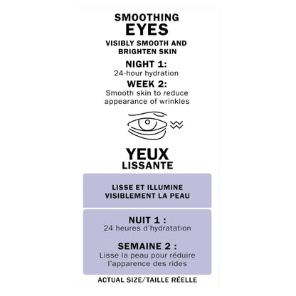 Olay Retinol 24 Night Smoothing Eye Cream, Fragrance-Free Hydrating Under Eye Treatment with Vitamin B3 and Retinol Complex for Fine Lines, Wrinkles, and Smoother Looking Skin, 0.5 Fl Oz