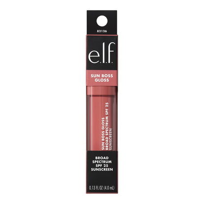 e.l.f. Sun Boss Gloss SPF 25, Pink-Me Girl