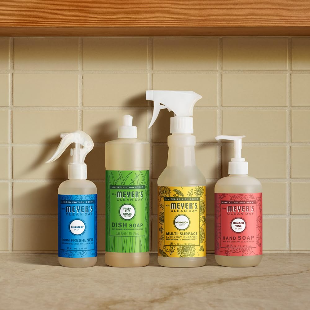 MRS. MEYER'S CLEAN DAY Liquid Hand Soap, Tomato Vine, 12.5 fl oz, 3 Pack