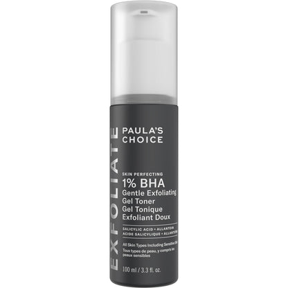 Paula's Choice SKIN PERFECTING 1% BHA Exfoliating Gel Toner, 3.3 Fl Oz