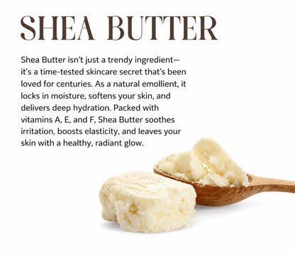 Body Butter for Men, Cologne Scented Shea & Cocoa Butter Cream