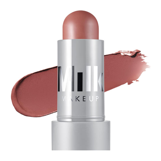 Milk Makeup Lip + Cheek Blur Stick – Wisp (Peachy Pink Rose), 0.28 oz