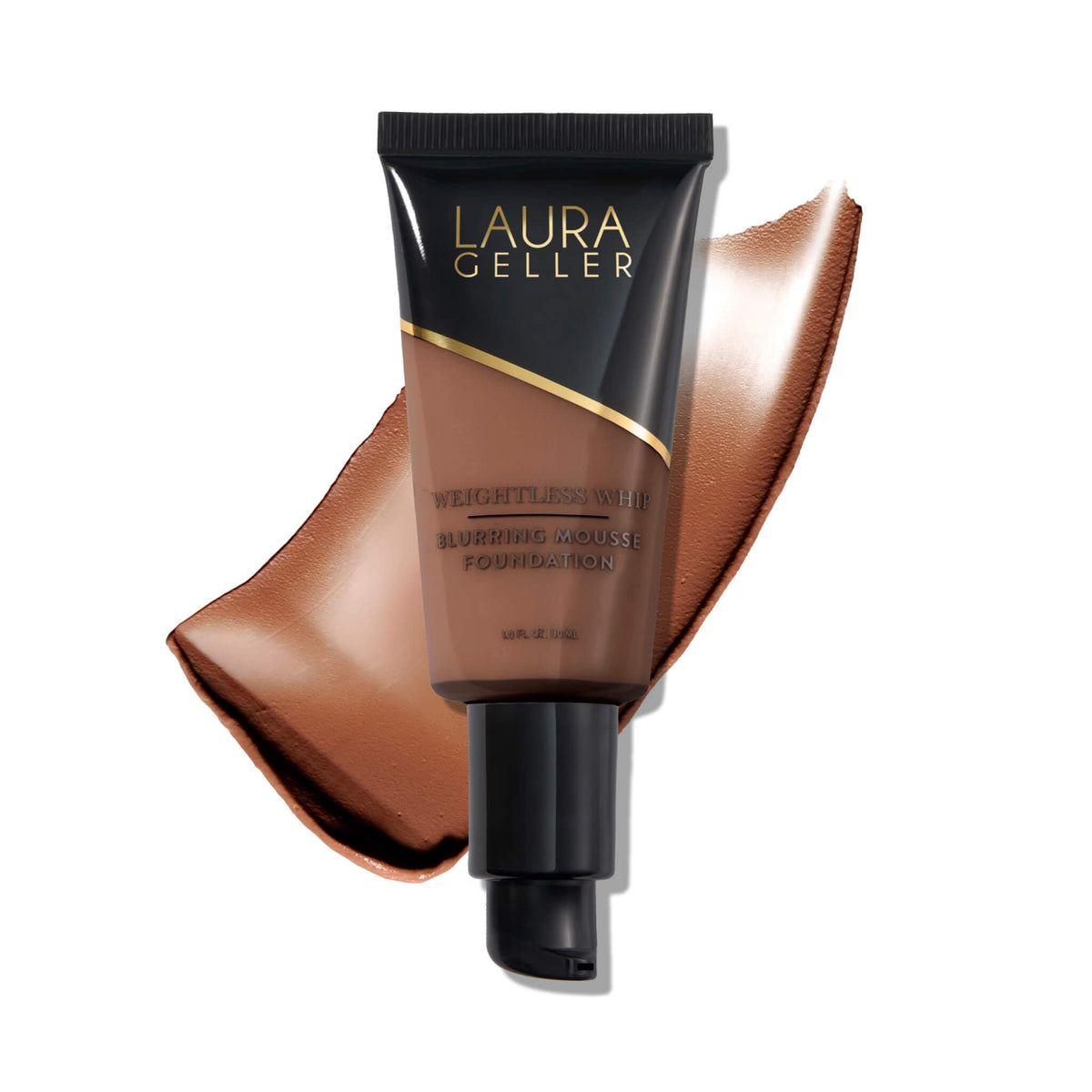 LAURA GELLER Weightless Whip Mousse Foundation, Buildable - Toffee