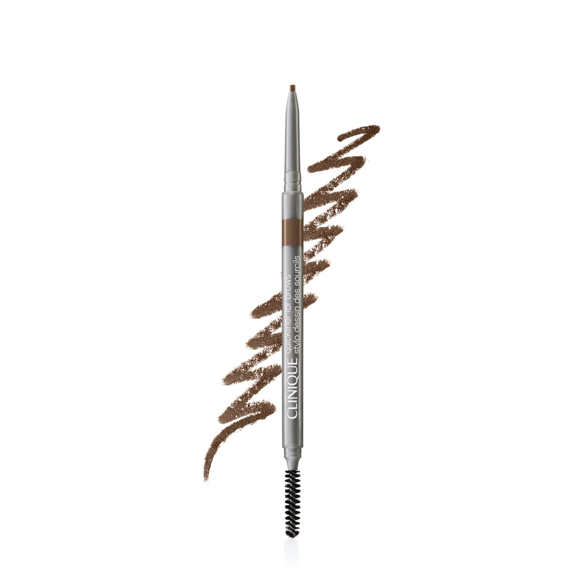 Clinique Quickliner For Brows Eyebrow Pencil | 8-Hour Wear, Smudge Resistant| For Natural-Looking Brows, Soft Chestnut, 1 Count