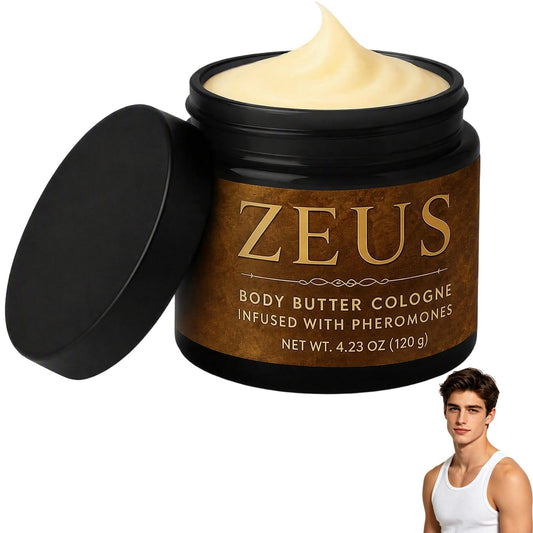 ropceer Zeus Body Butter Cologne for Men, Moisturizing Body Butter
