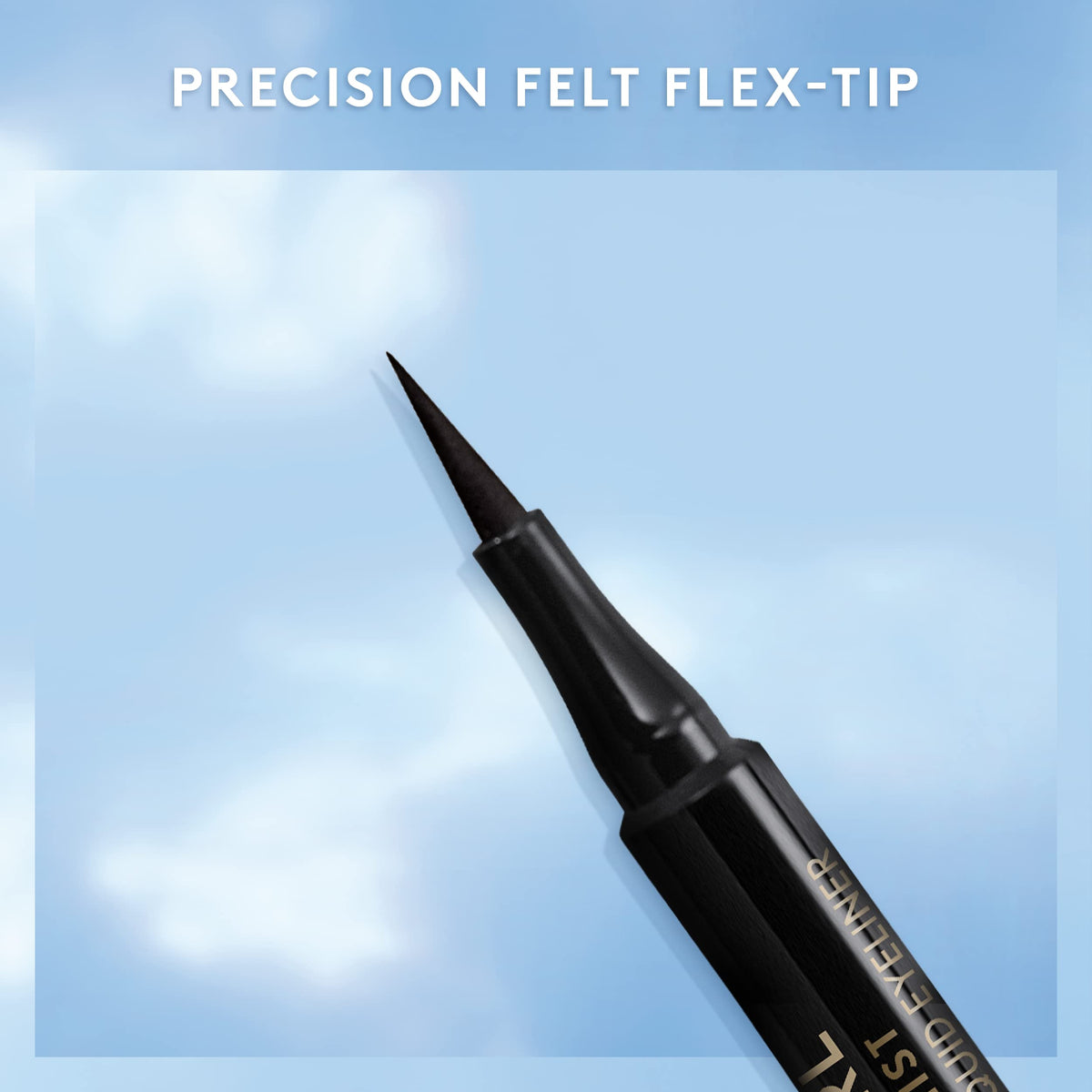 COVERGIRL Eye Enhancer Lash Enhancing Liquid Eyeliner - 100 - Matte Black, 0.3oz
