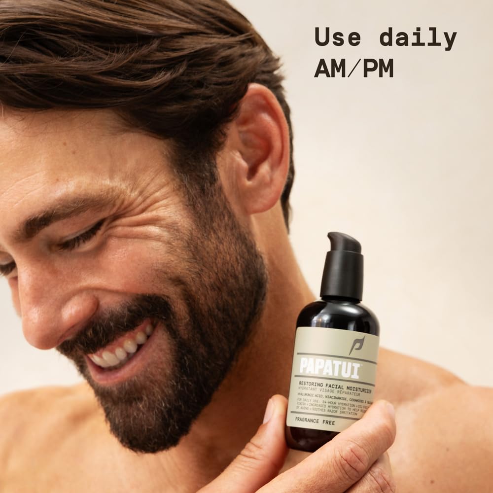 PAPATUI by Dwayne Johnson Restoring Face Moisturizer for Men 3.3 fl oz