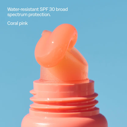 Sun Bum SPF 30 Coconut Sunscreen Lip Balm, Sunset Cove Tinted - 0.5 oz