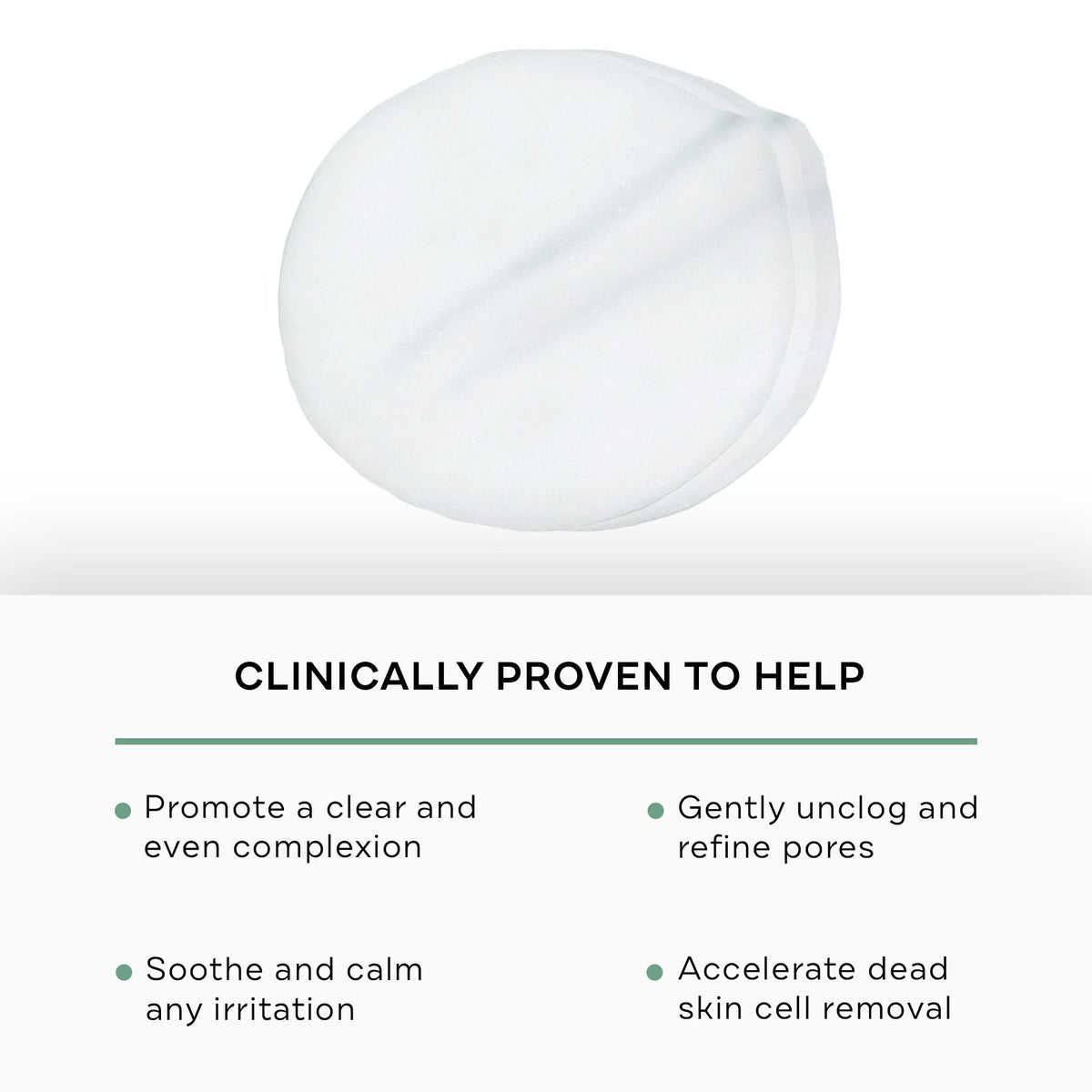 Replenix Gly-Sal Clarifying Acne Pads, 60 Count, Medical-Grade 10% Glycolic Acid & 2% Salicylic Acid Exfoliating Pads for Acne-Prone Skin, Help Clear Blemishes & Refine Pores, Non-Oily