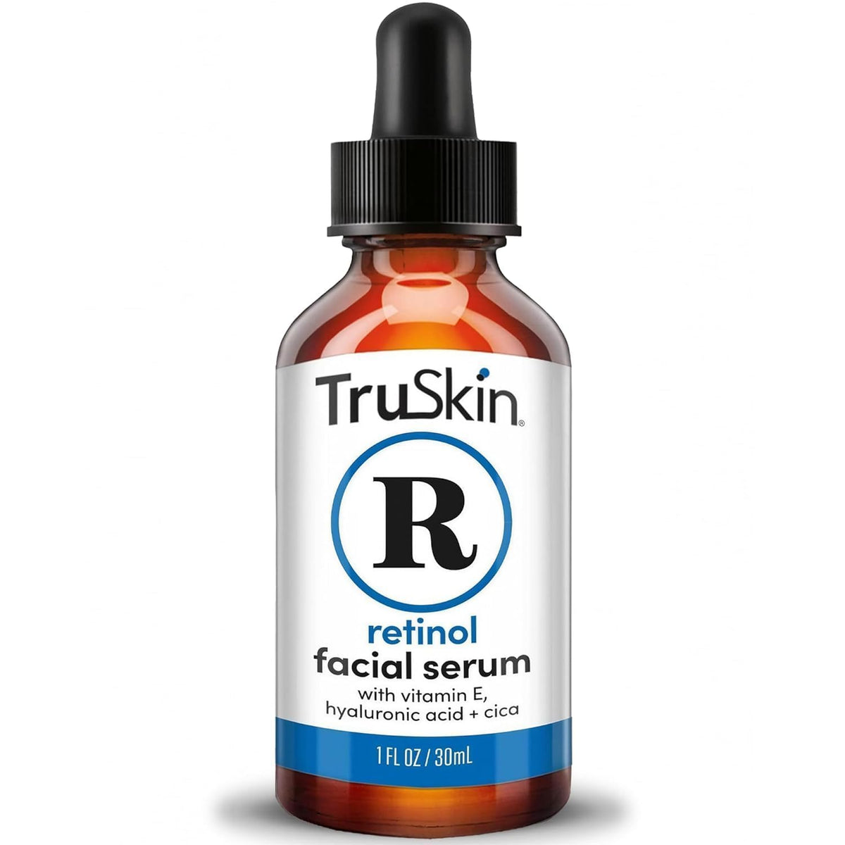 TruSkin Retinol Serum for Face with Hyaluronic Acid & Cica, 1 fl oz