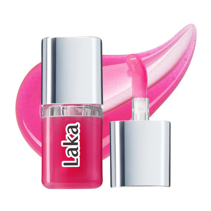 Laka Spicy Lip Plumper - Maximum Strength (#02 Raspberry) - Clear Color