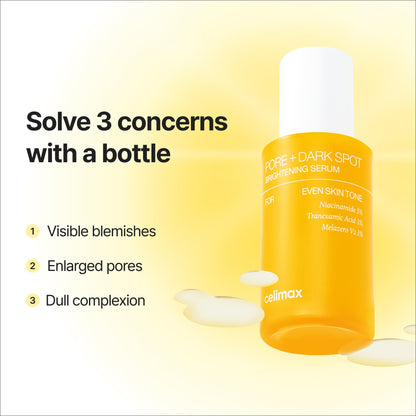 celimax Pore+Dark Spot Serum, 1.01 fl.oz