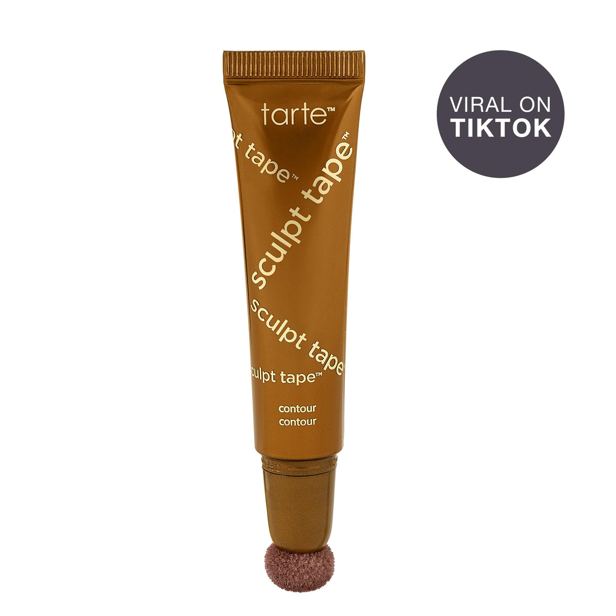 tarte sculpt tape contour – Lightweight Cream Bronzer with Shea Butter for Blendable, Buildable Contour & Natural Looking Sculpted Glow, Vegan & Cruelty-Free, full size, soft bronze