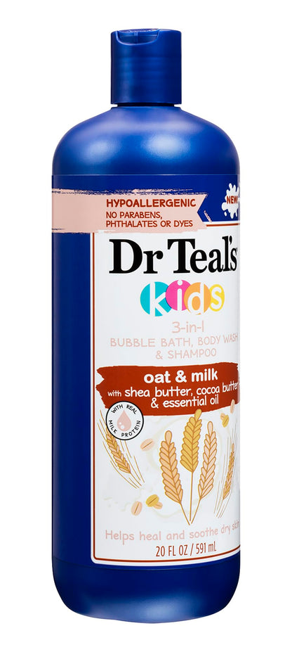 Dr Teal's Kids Sensitive Skin 3-in-1 with Shea & Cocoa Butters
